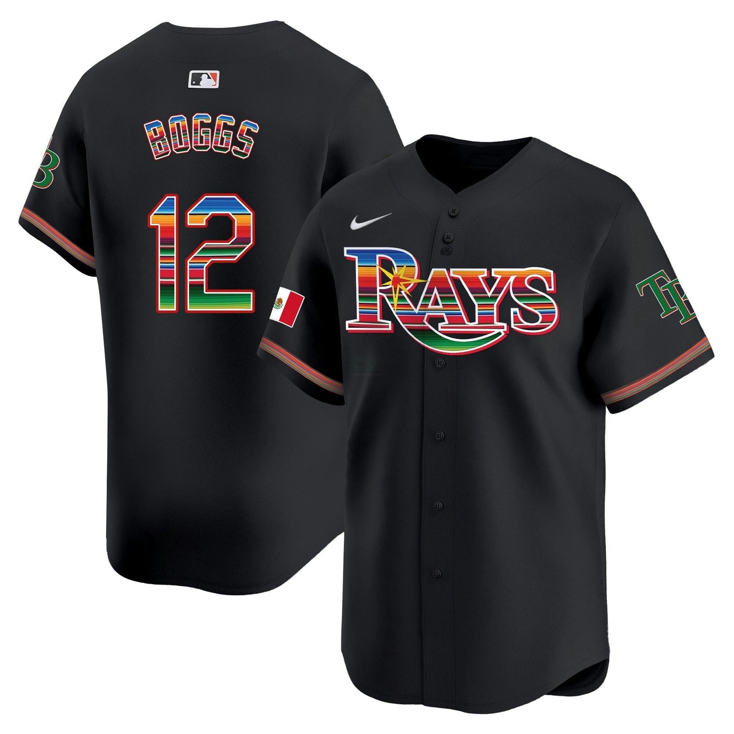 Camisa MLB Men’s Tampa Bay Mexico Vapor Premier Limited Jersey