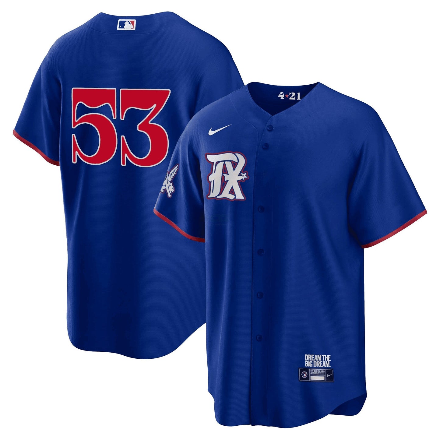 Camisa MLB Men’s Texas 2023 City Connect Collection Jersey