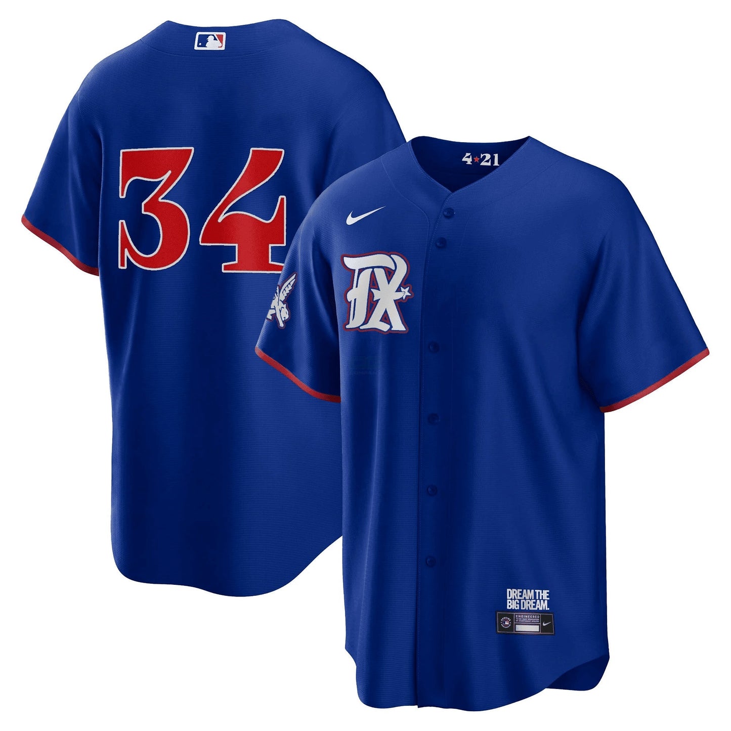 Camisa MLB Men’s Texas 2023 City Connect Collection Jersey