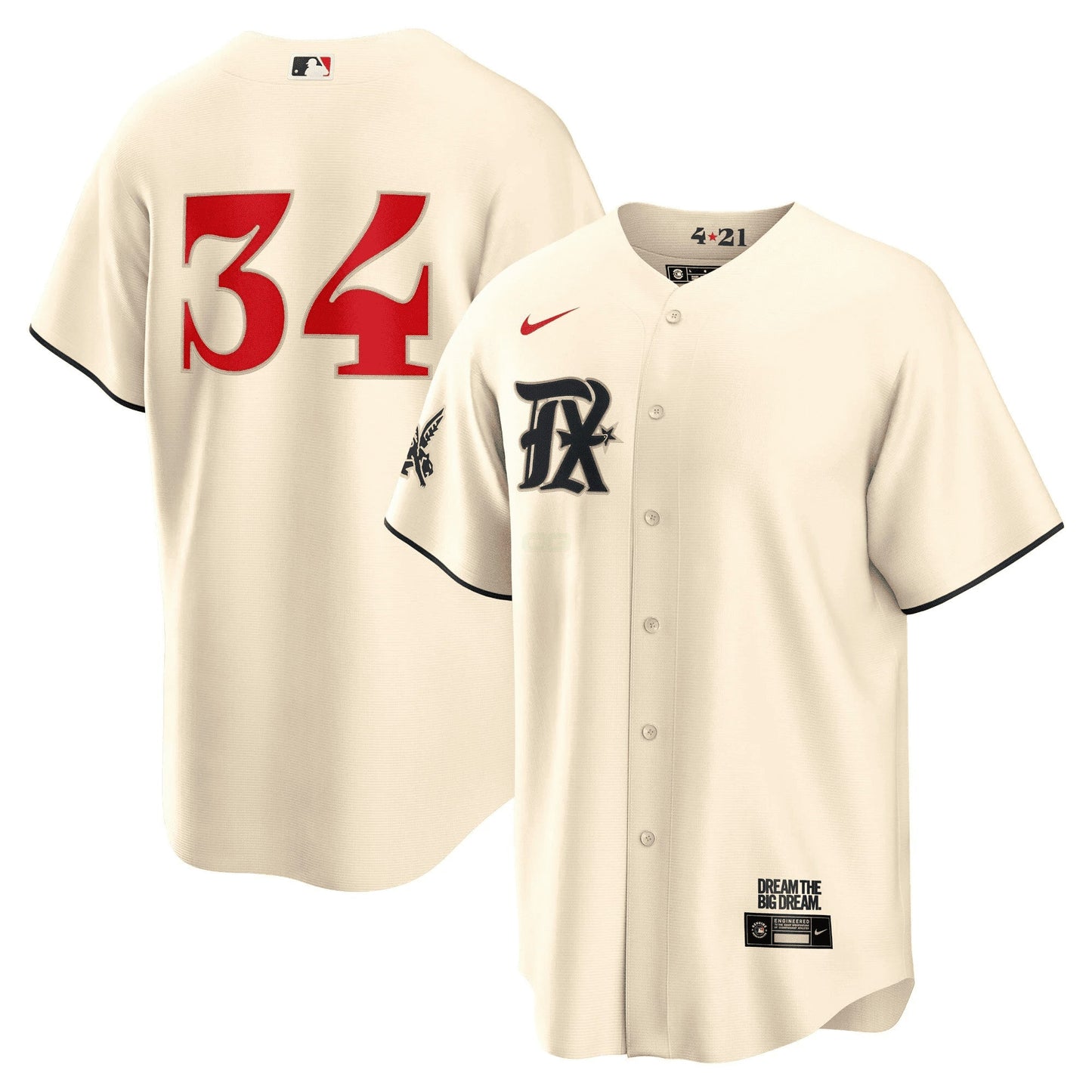 Camisa MLB Men’s Texas 2023 City Connect Collection Jersey