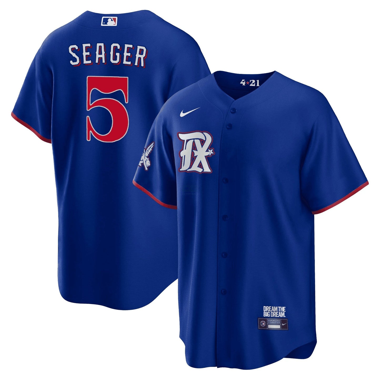 Camisa MLB Men’s Texas 2023 City Connect Collection V2 Jersey
