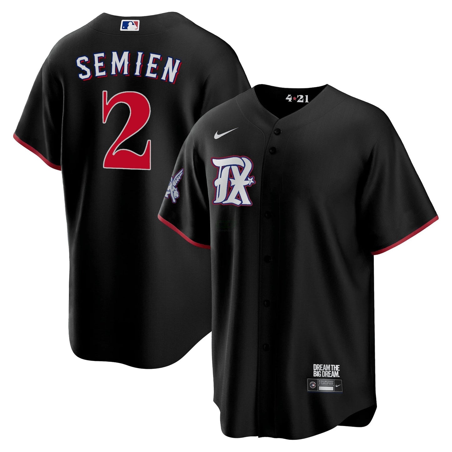 Camisa MLB Men’s Texas 2023 City Connect Collection V3 Jersey