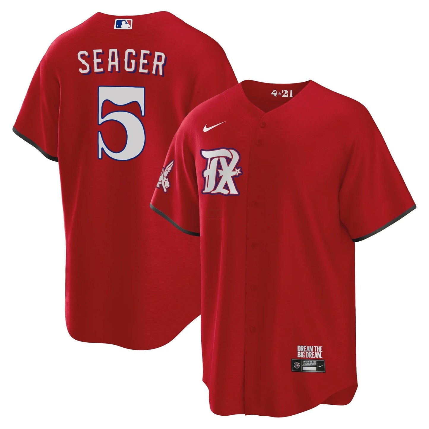 Camisa MLB Men’s Texas 2023 City Connect Collection V3 Jersey