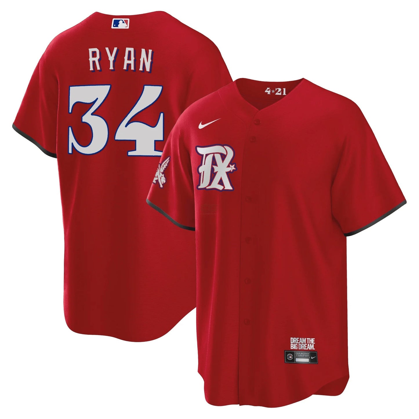 Camisa MLB Men’s Texas 2023 City Connect Collection V3 Jersey