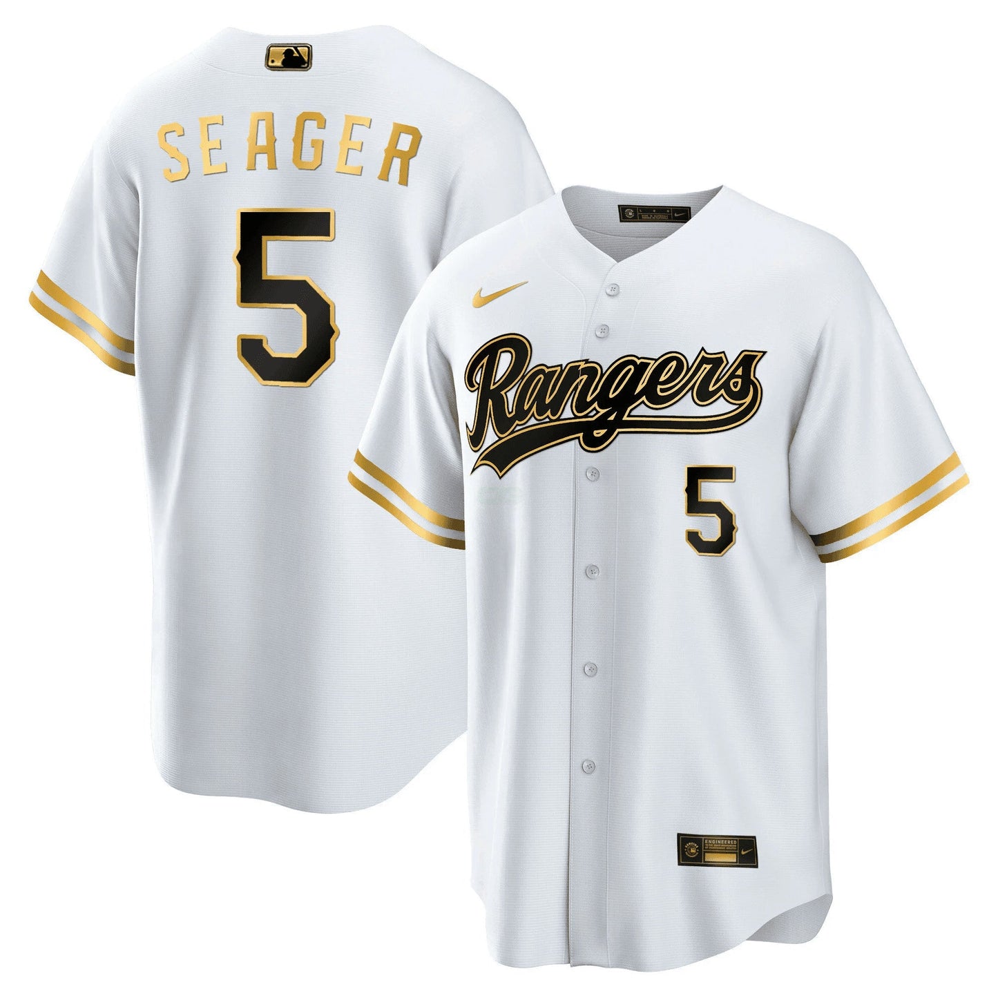 Camisa MLB Men’s Texas 2023 Dourada Jersey