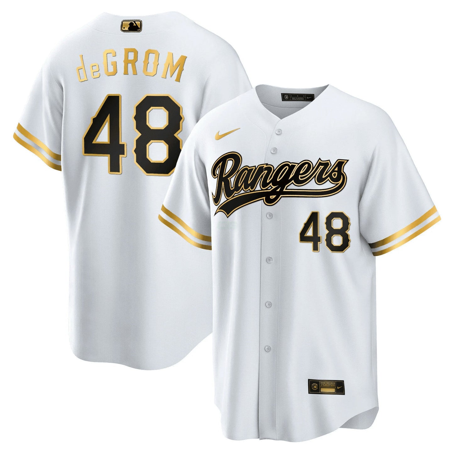 Camisa MLB Men’s Texas 2023 Dourada Jersey
