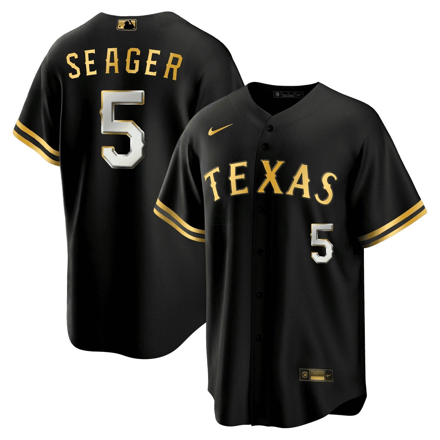 Camisa MLB Men’s Texas 2023 Dourada Jersey
