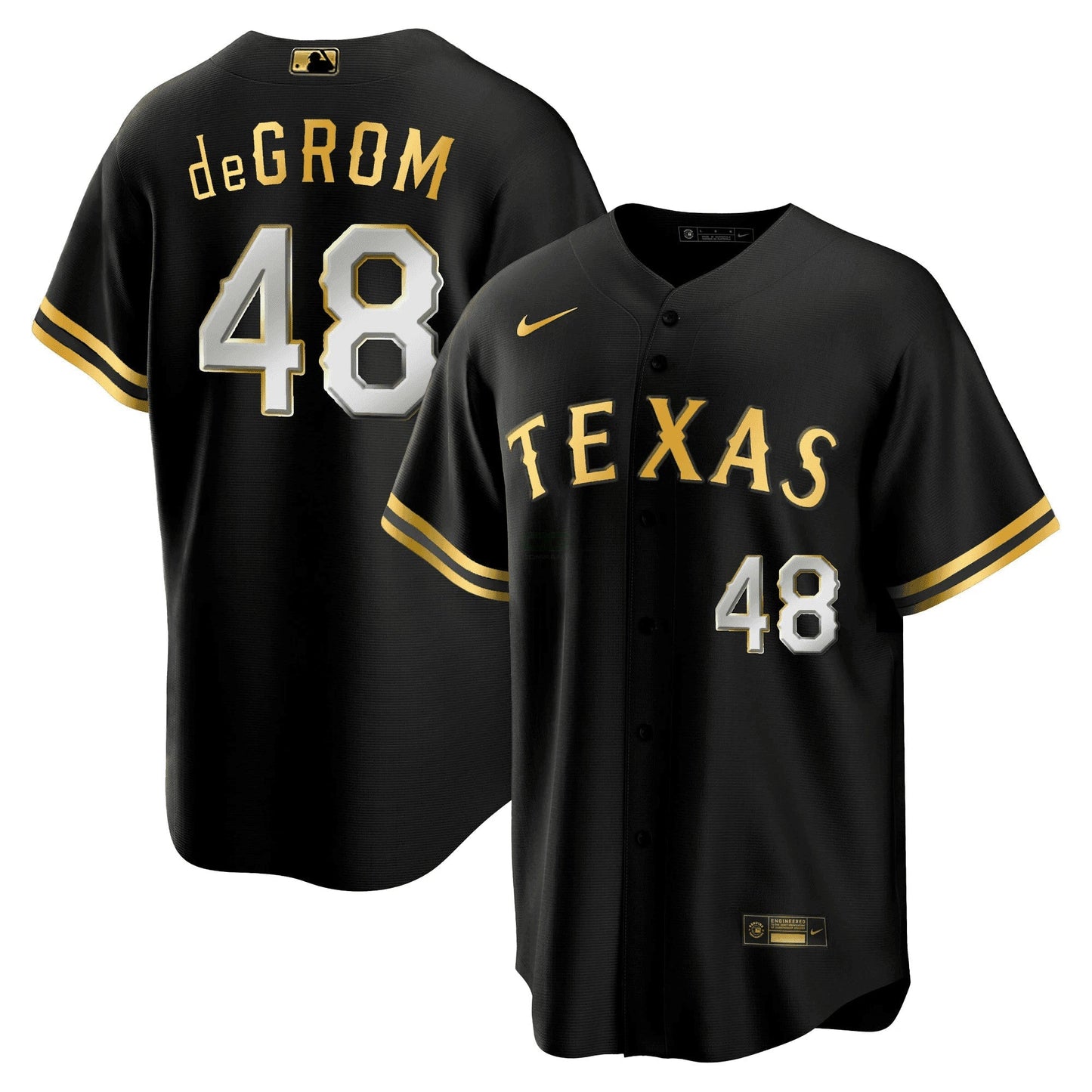 Camisa MLB Men’s Texas 2023 Dourada Jersey