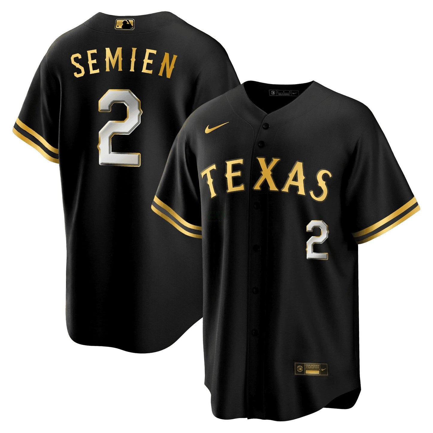 Camisa MLB Men’s Texas 2023 Dourada Jersey