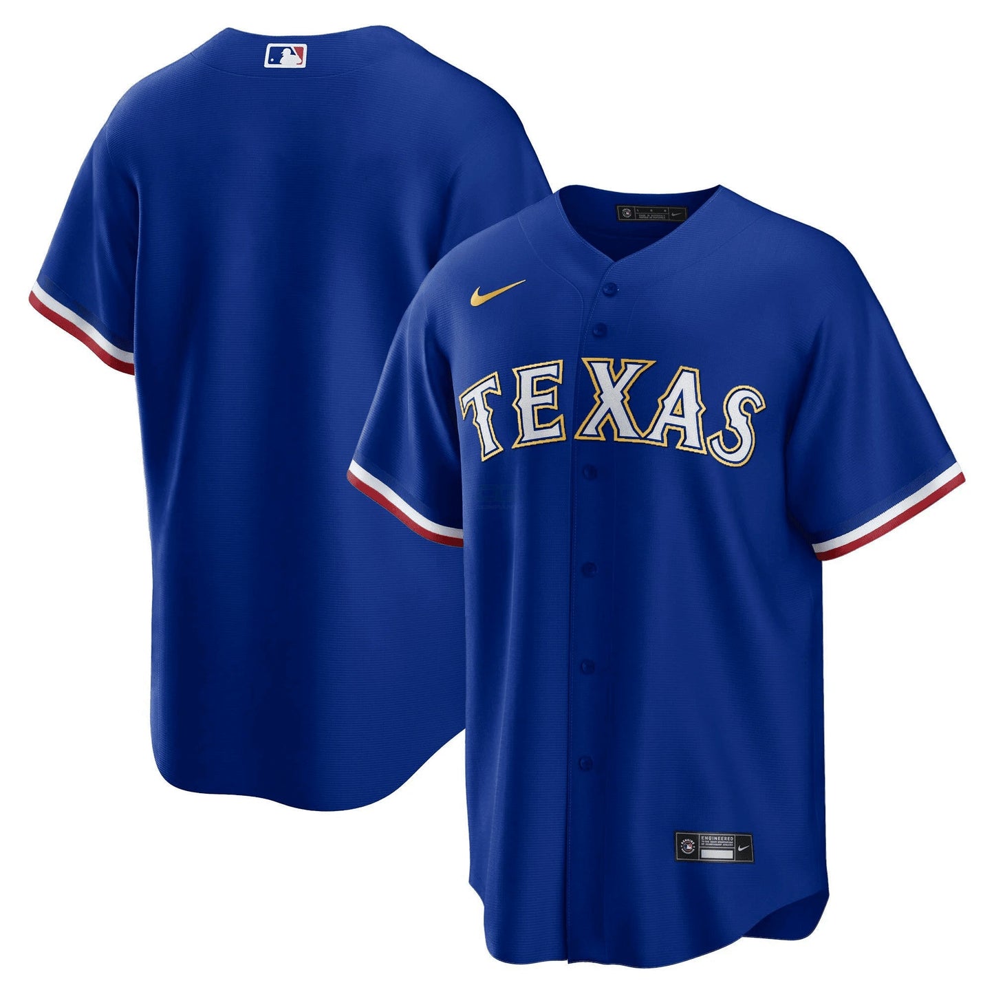 Camisa MLB Men’s Texas 2023 Dourada Trim Jersey
