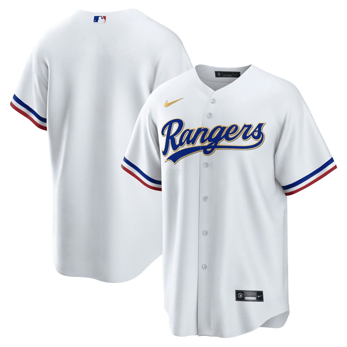 Camisa MLB Men’s Texas 2023 Dourada Trim Jersey