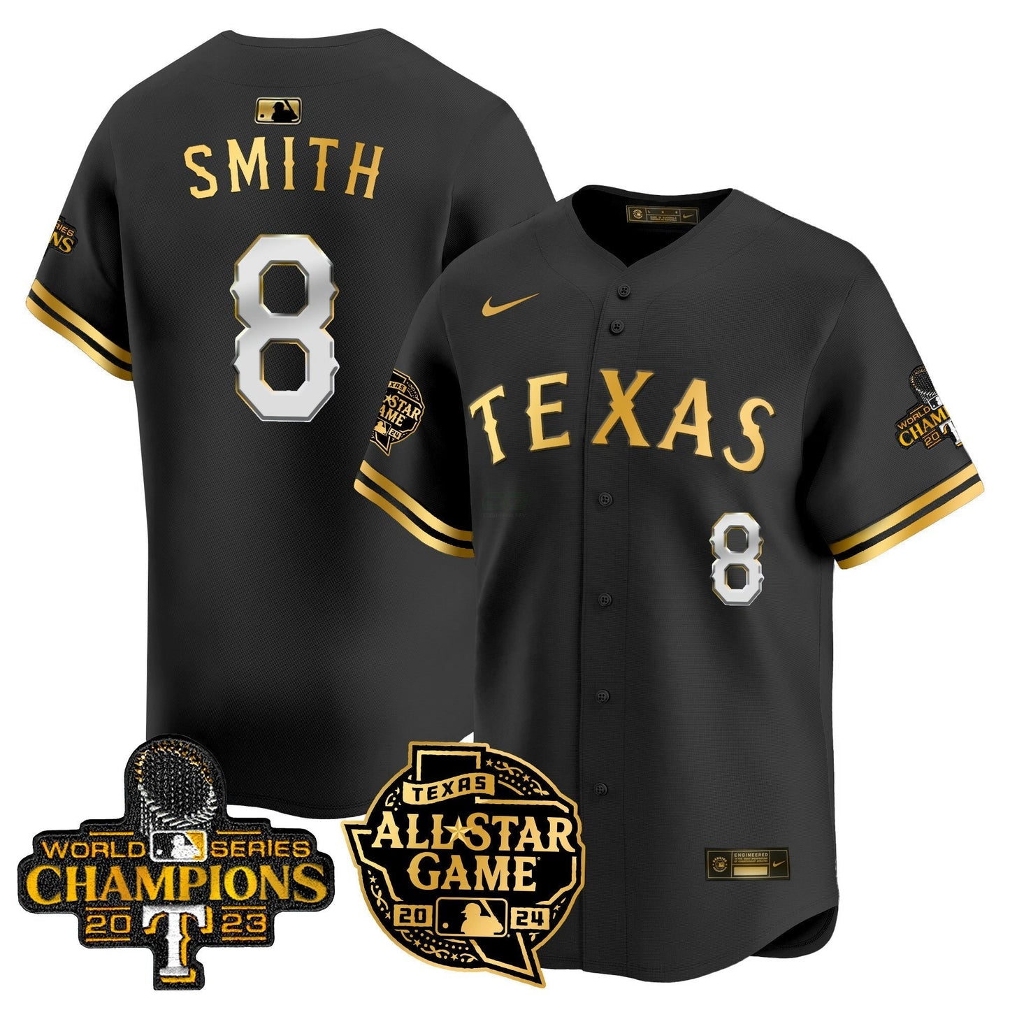 Camisa MLB Men’s Texas 2024 All Star Game Patch Vapor Premier Limited Jersey