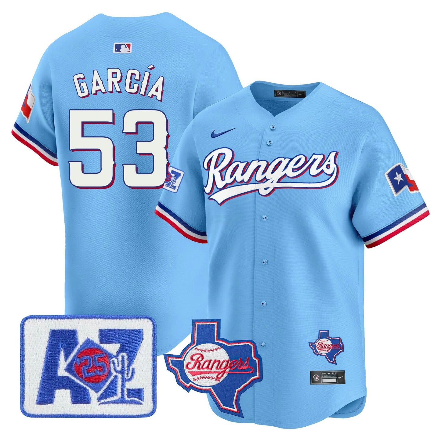 Camisa MLB Men’s Texas 2025 Spring Training Patch Vapor Premier Limited Jersey