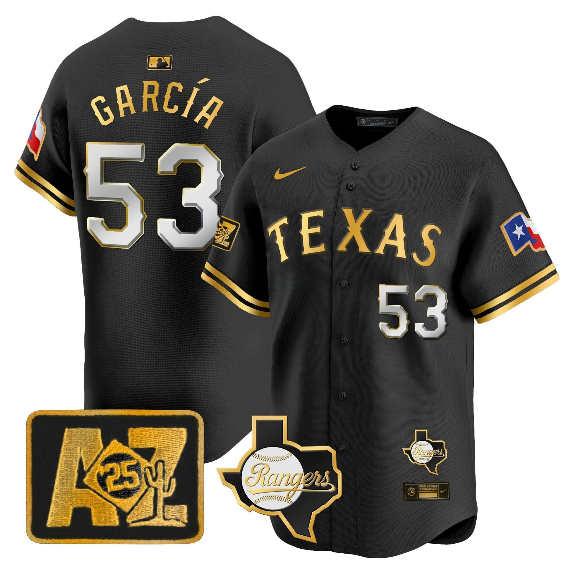 Camisa MLB Men’s Texas 2025 Spring Training Patch Vapor Premier Limited Jersey