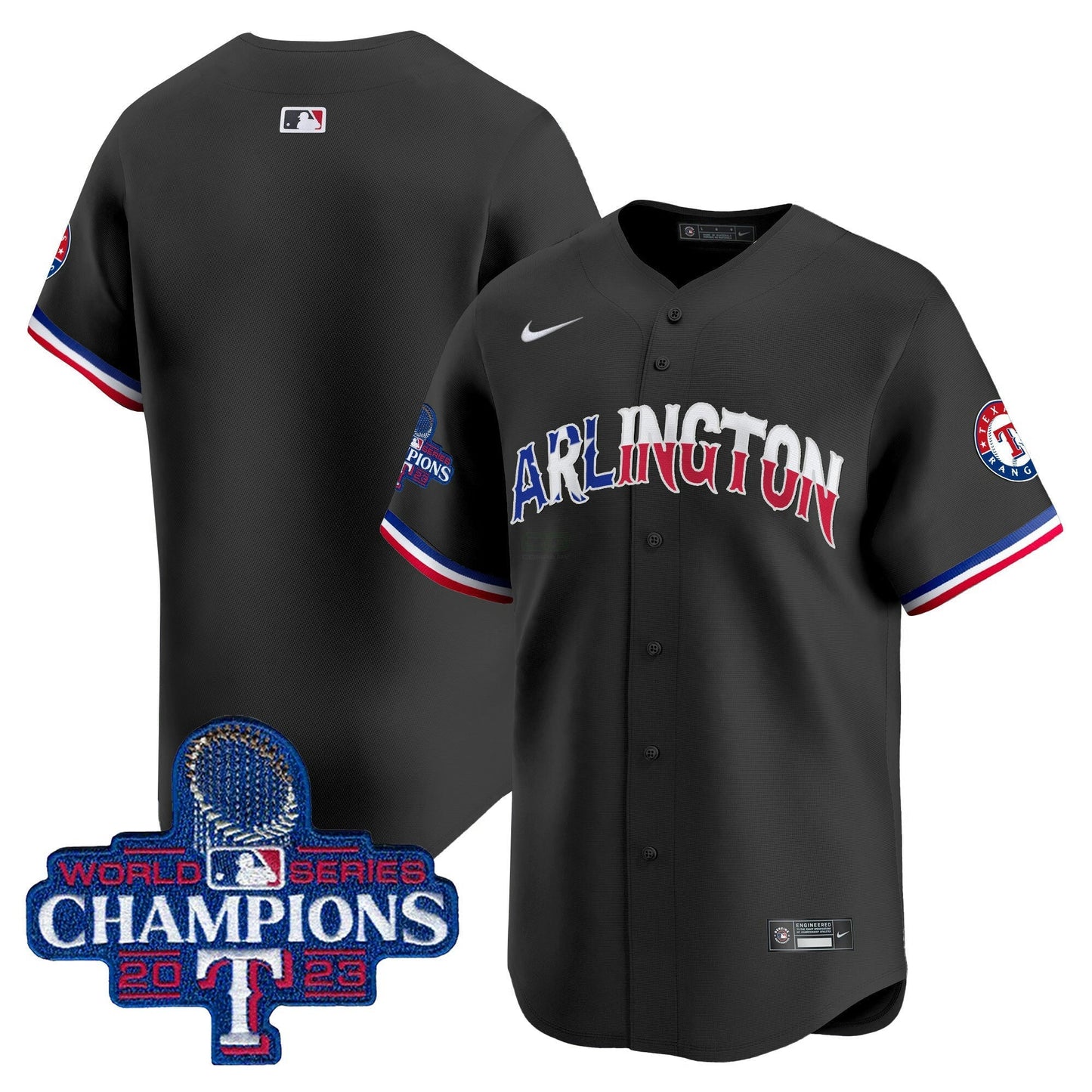 Camisa MLB Men’s Texas Arlington Champions Vapor Premier Limited Jersey
