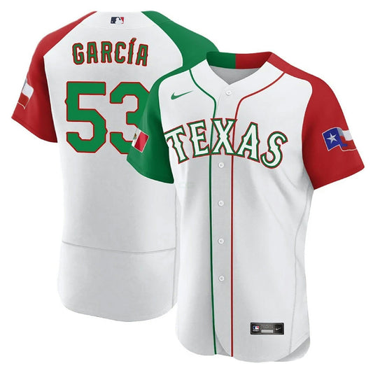 Camisa MLB Men’s Texas Mexican Flex Base Jersey