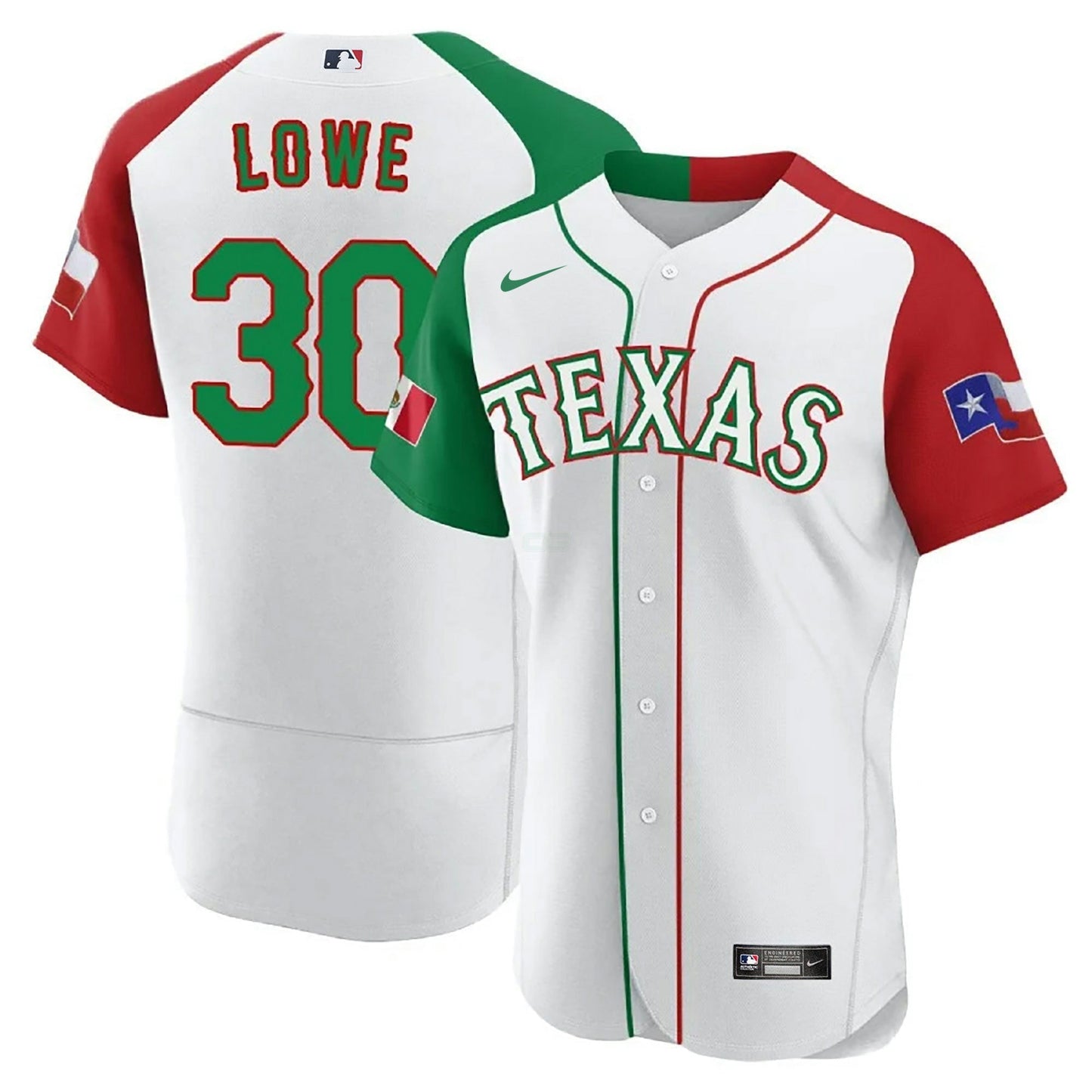 Camisa MLB Men’s Texas Mexican Flex Base Jersey