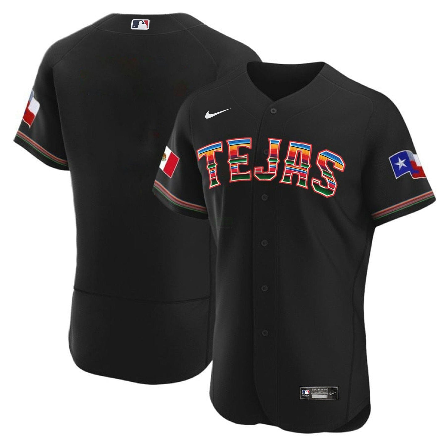 Camisa MLB Men’s Texas Mexican Flex Base Jersey