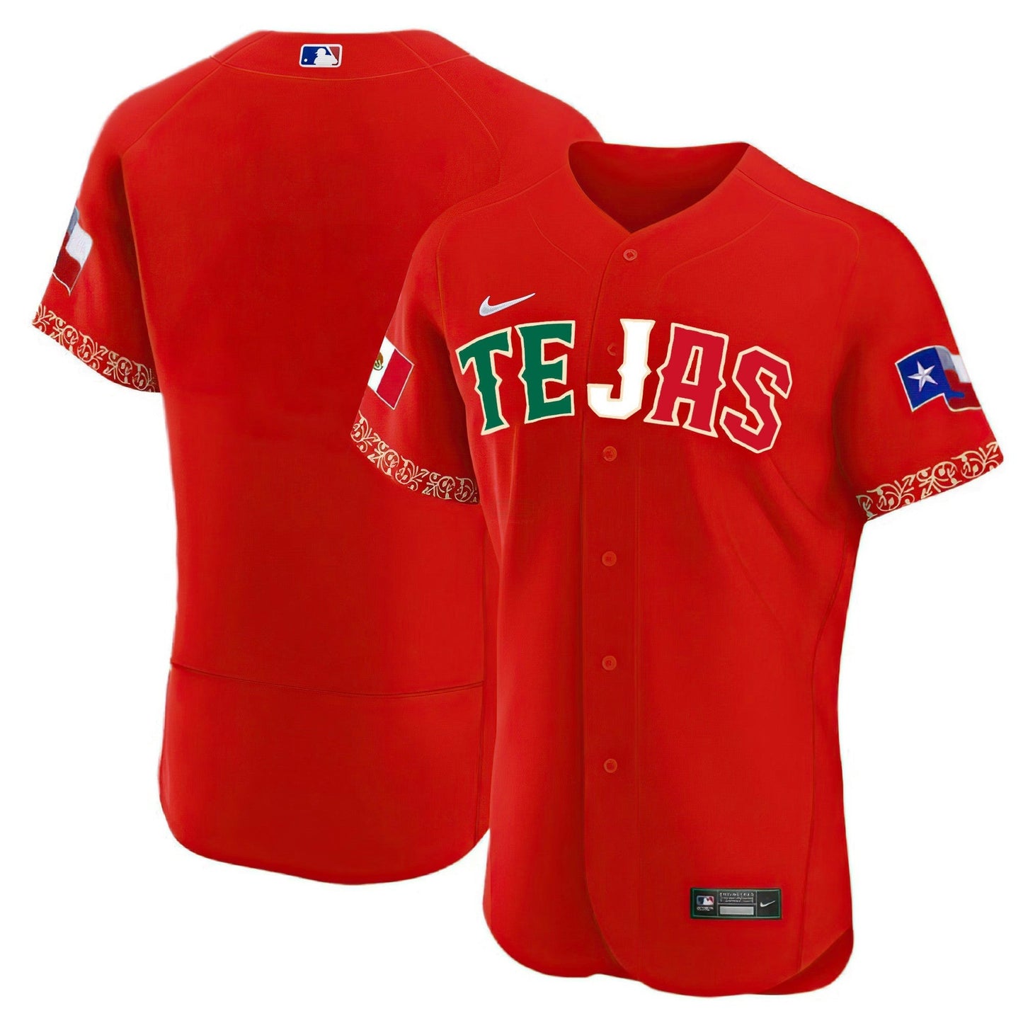 Camisa MLB Men’s Texas Mexican Heritage Night Jersey