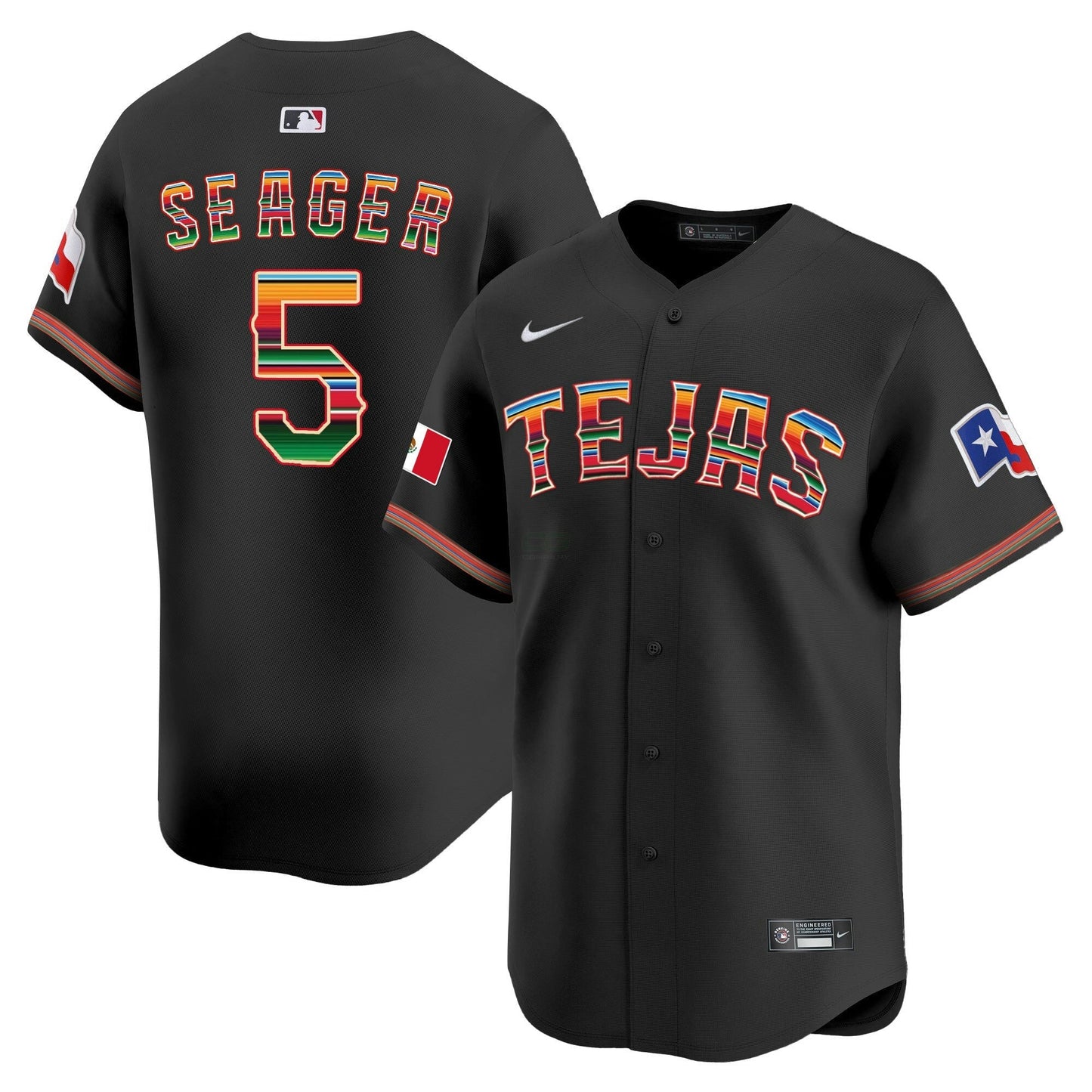 Camisa MLB Men’s Texas Mexico Vapor Premier Limited Jersey
