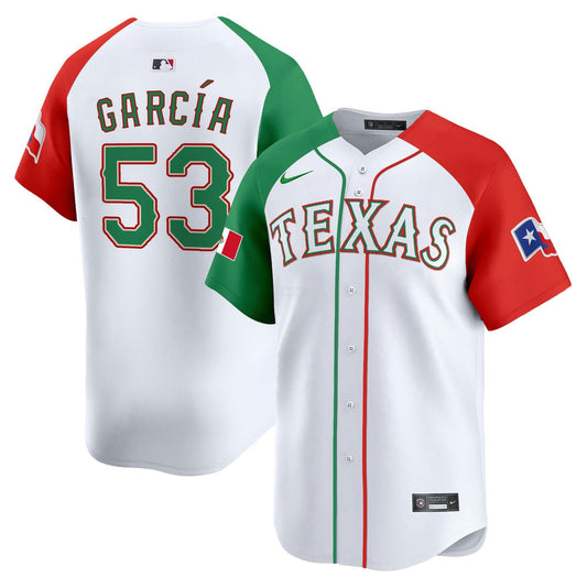 Camisa MLB Men’s Texas Mexico Vapor Premier Limited Jersey V2