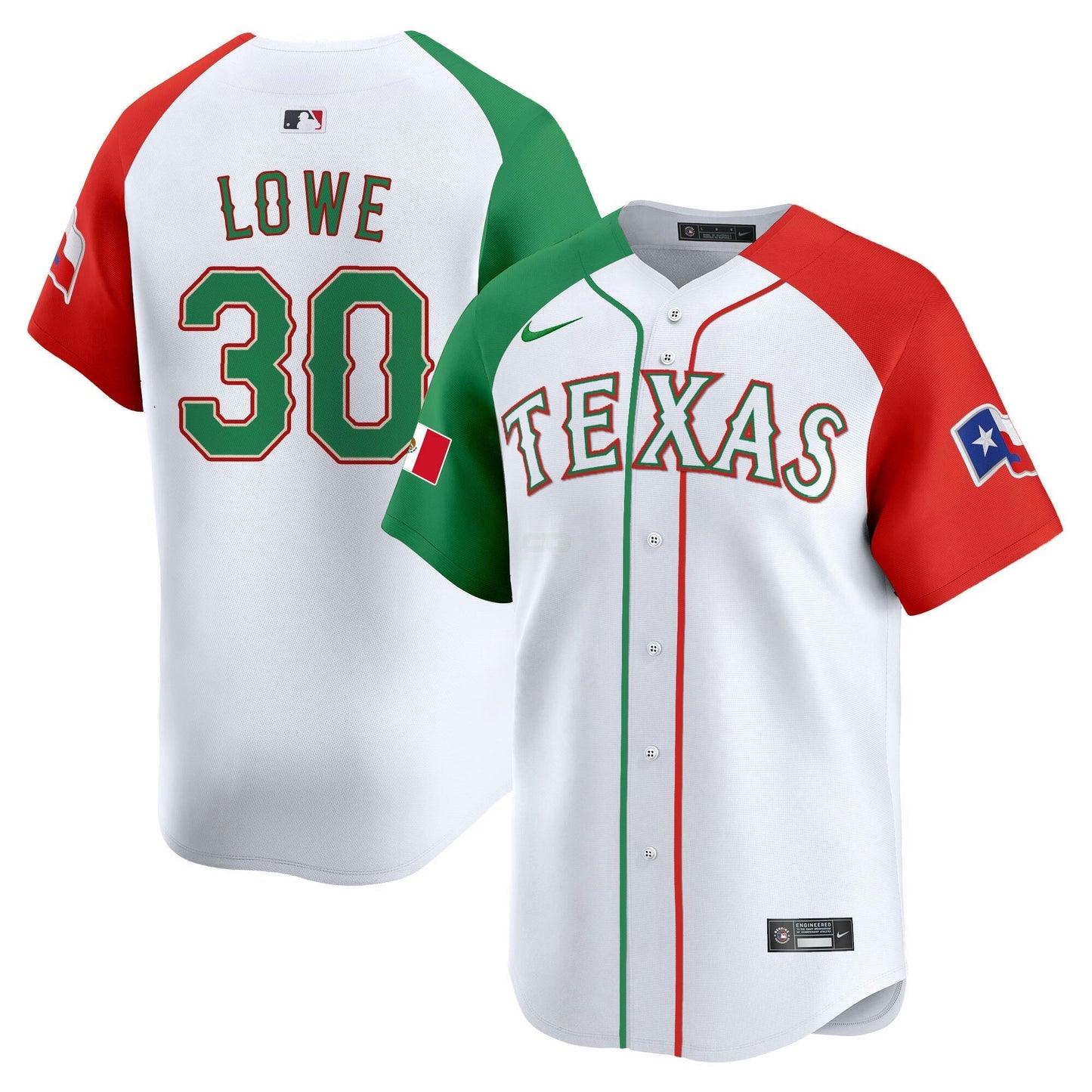 Camisa MLB Men’s Texas Mexico Vapor Premier Limited Jersey V2