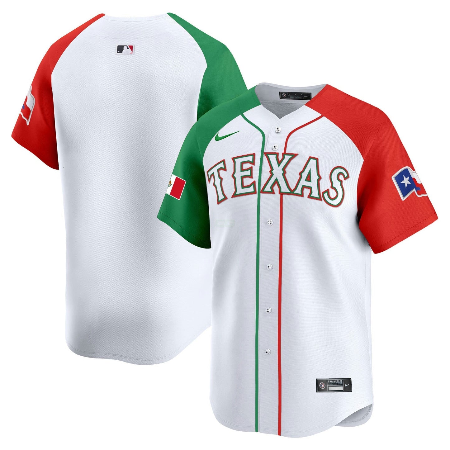 Camisa MLB Men’s Texas Mexico Vapor Premier Limited Jersey V2