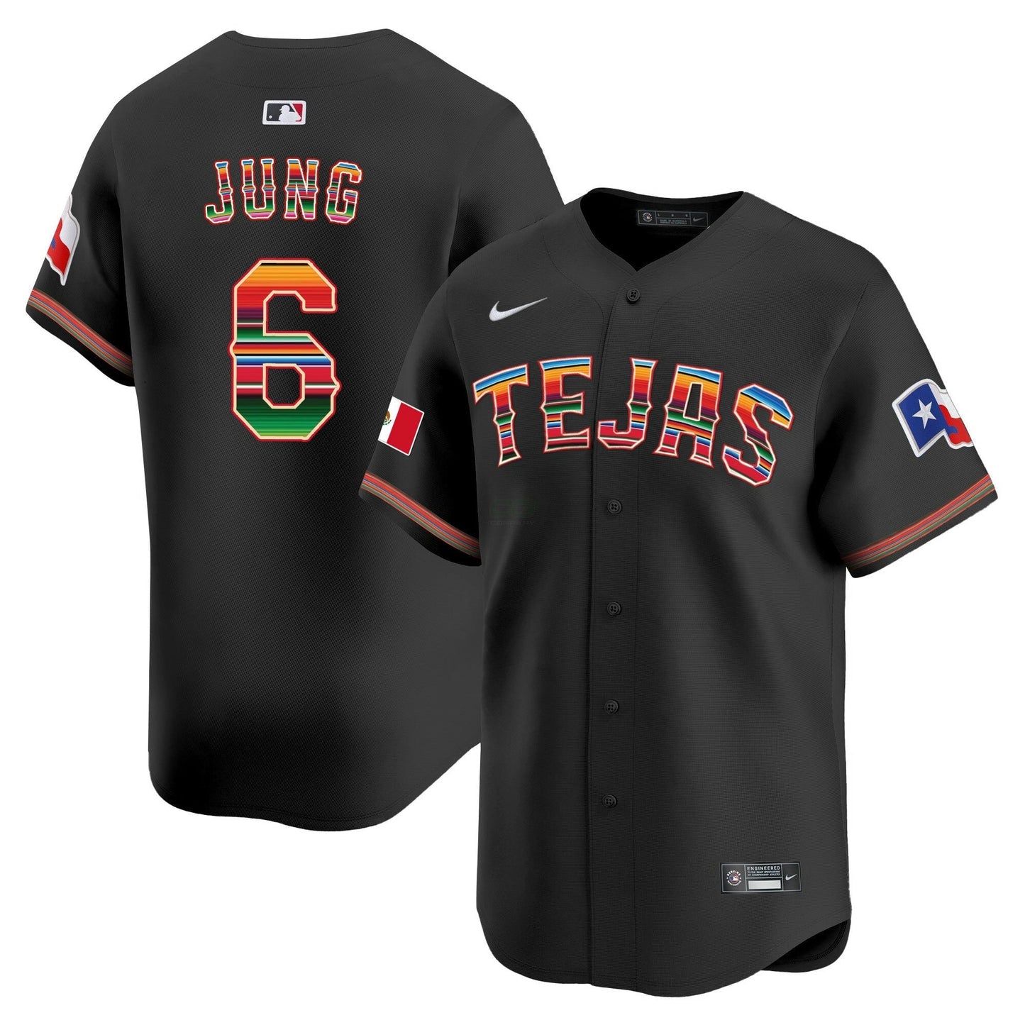Camisa MLB Men’s Texas Mexico Vapor Premier Limited Jersey V2