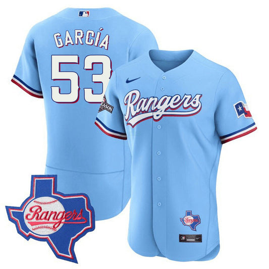 Camisa MLB Men’s Texas Texas State Patch Jersey