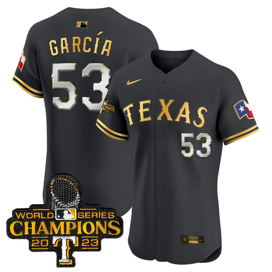 Camisa MLB Men’s Texas World Series Champions Vapor Premier Elite Jersey