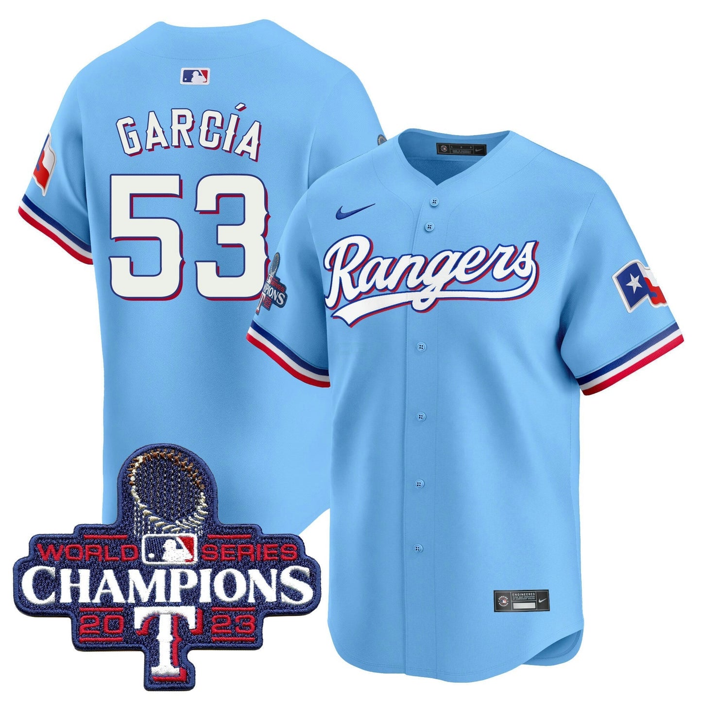 Camisa MLB Men’s Texas World Series Champions Vapor Premier Limited Jersey