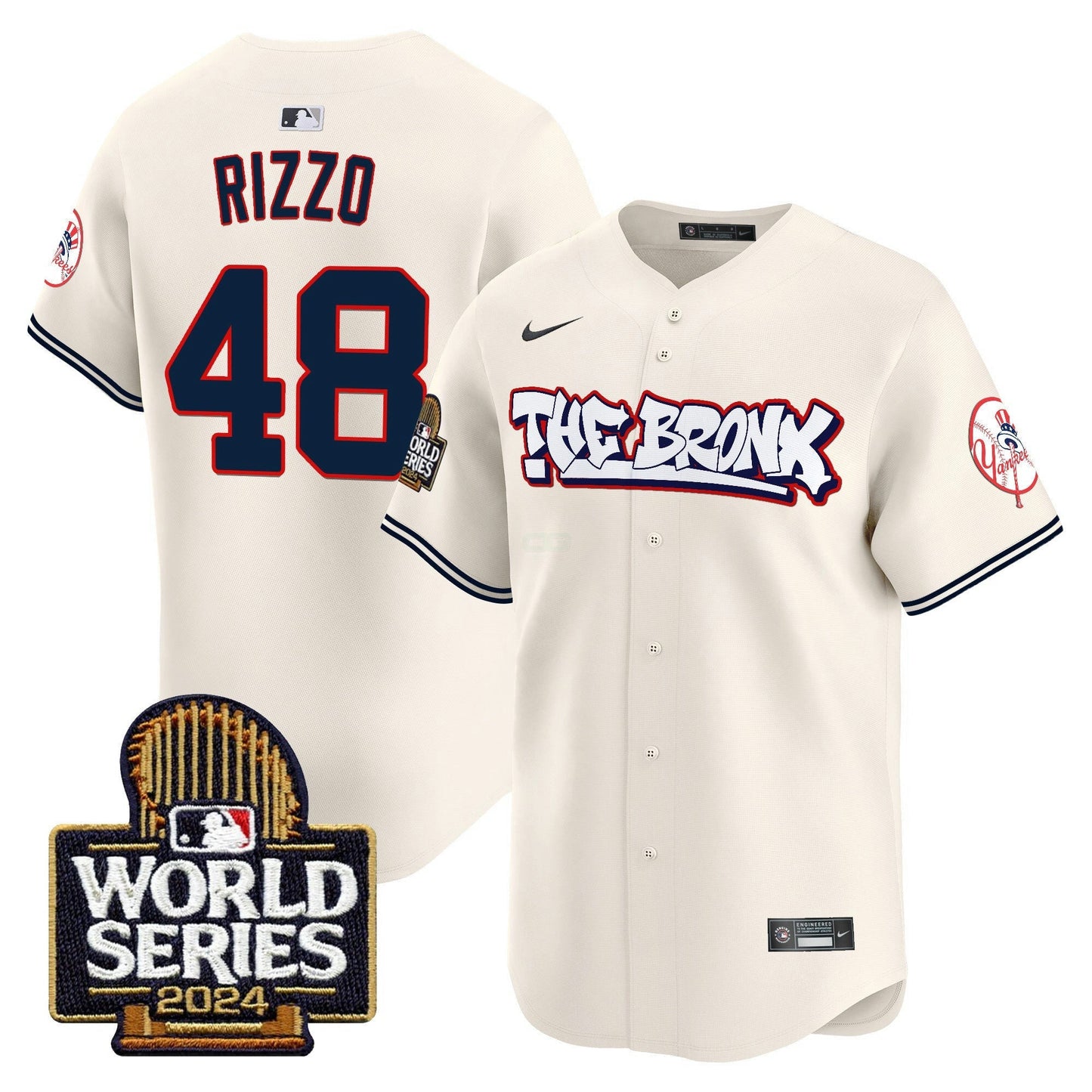 Camisa MLB Men’s The Bronx 2024 World Series Vapor Premier Limited Jersey
