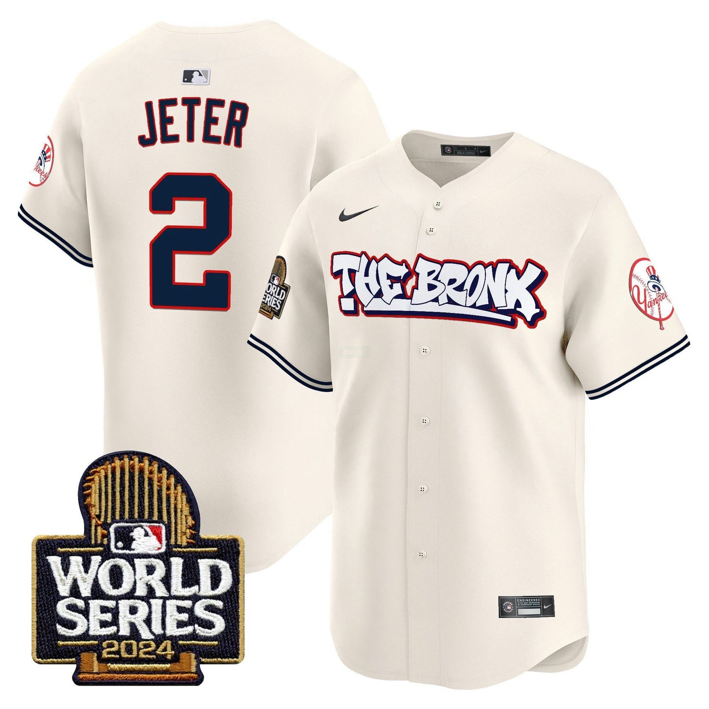 Camisa MLB Men’s The Bronx 2024 World Series Vapor Premier Limited Jersey