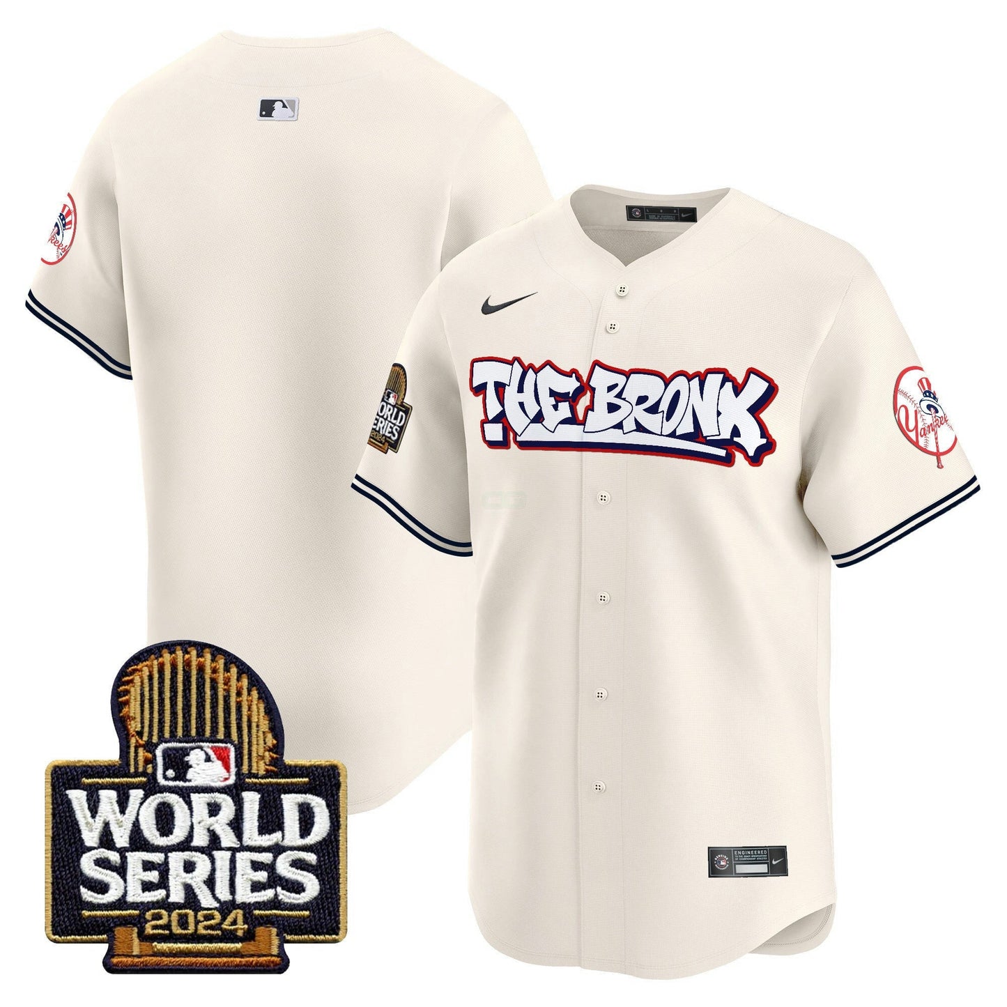 Camisa MLB Men’s The Bronx 2024 World Series Vapor Premier Limited Jersey