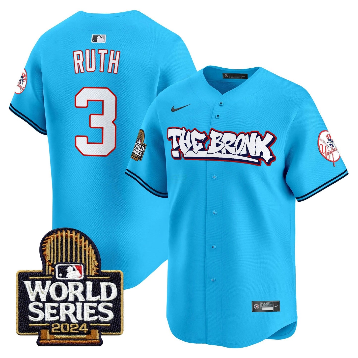 Camisa MLB Men’s The Bronx 2024 World Series Vapor Premier Limited Jersey