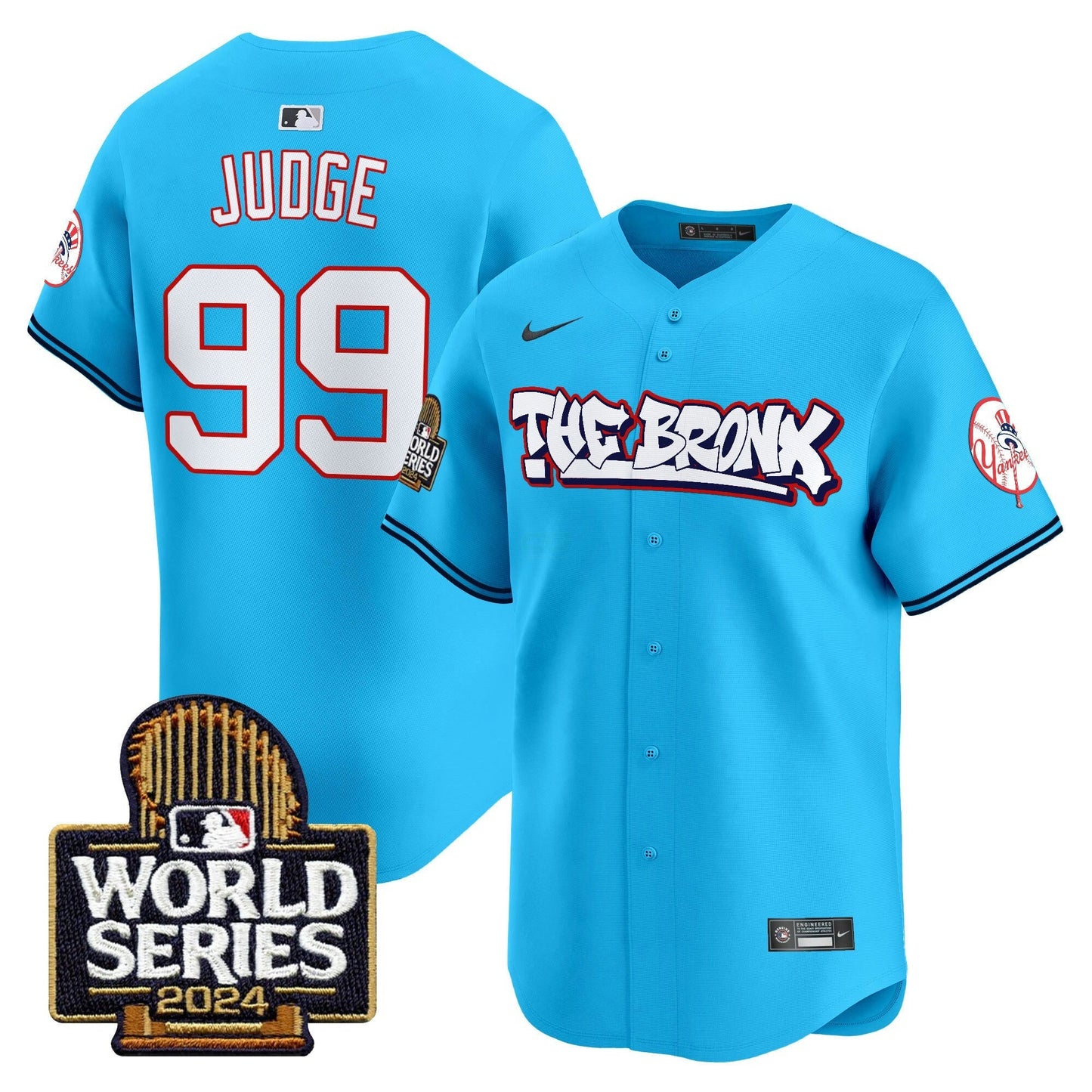 Camisa MLB Men’s The Bronx 2024 World Series Vapor Premier Limited Jersey