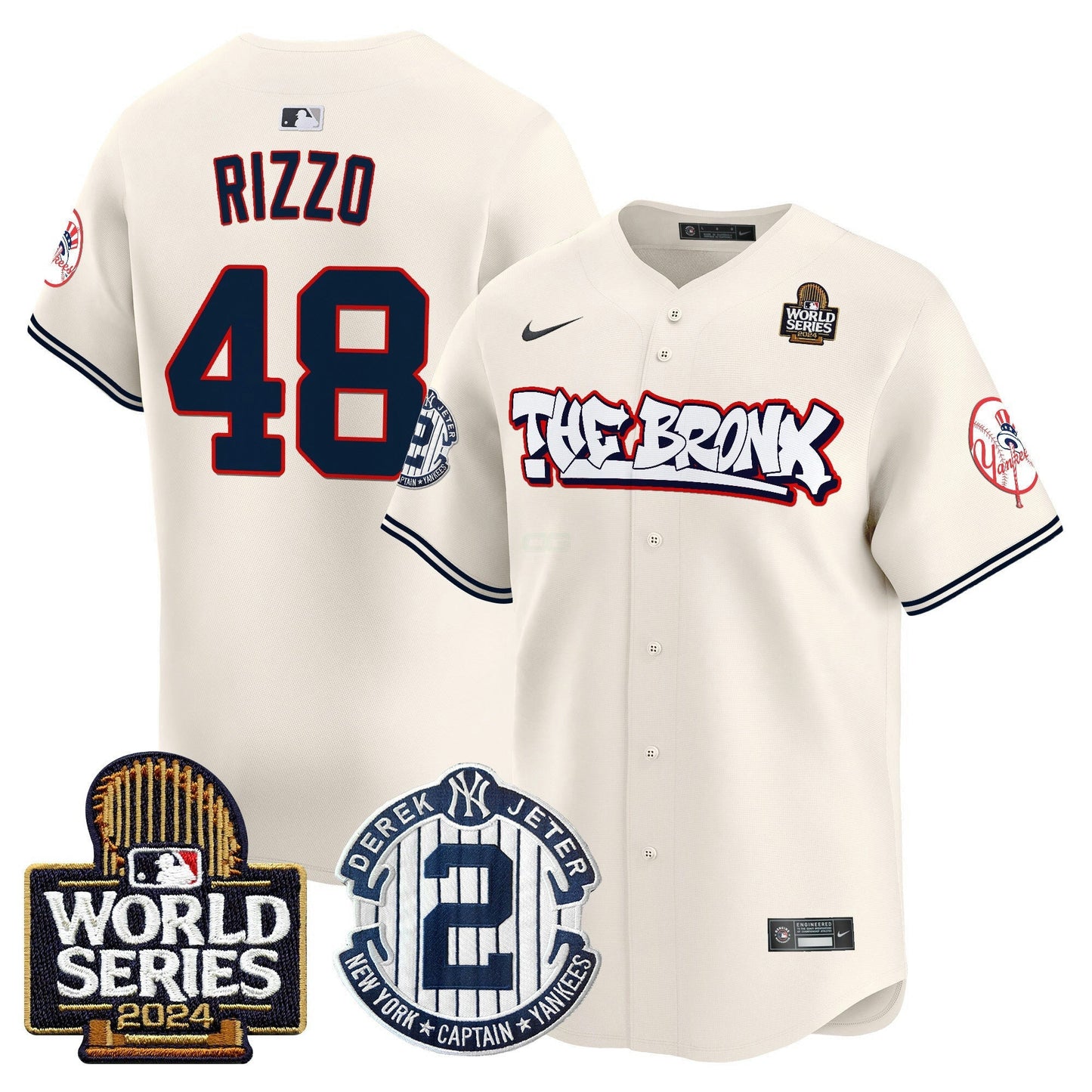 Camisa MLB Men’s The Bronx 2024 World Series Vapor Premier Limited Jersey V2