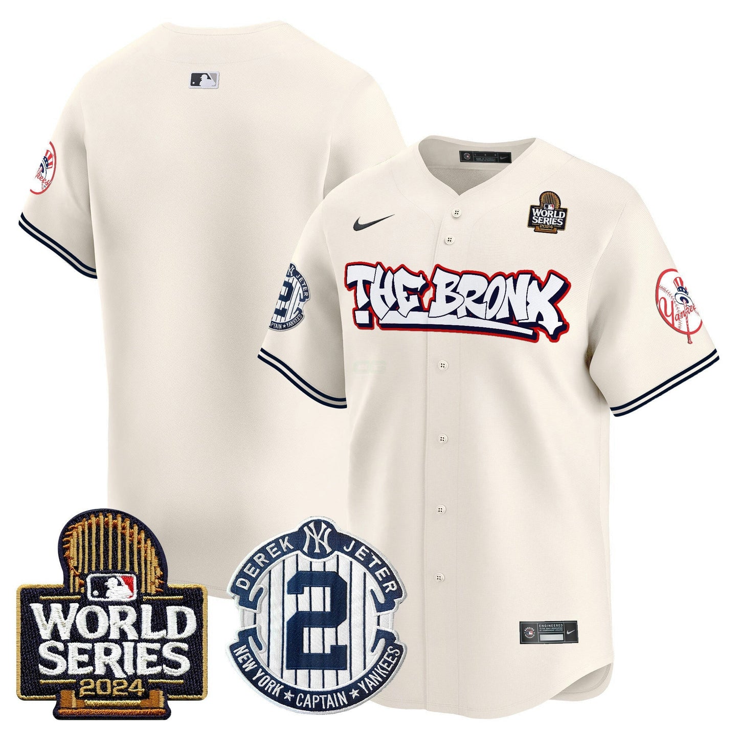 Camisa MLB Men’s The Bronx 2024 World Series Vapor Premier Limited Jersey V2