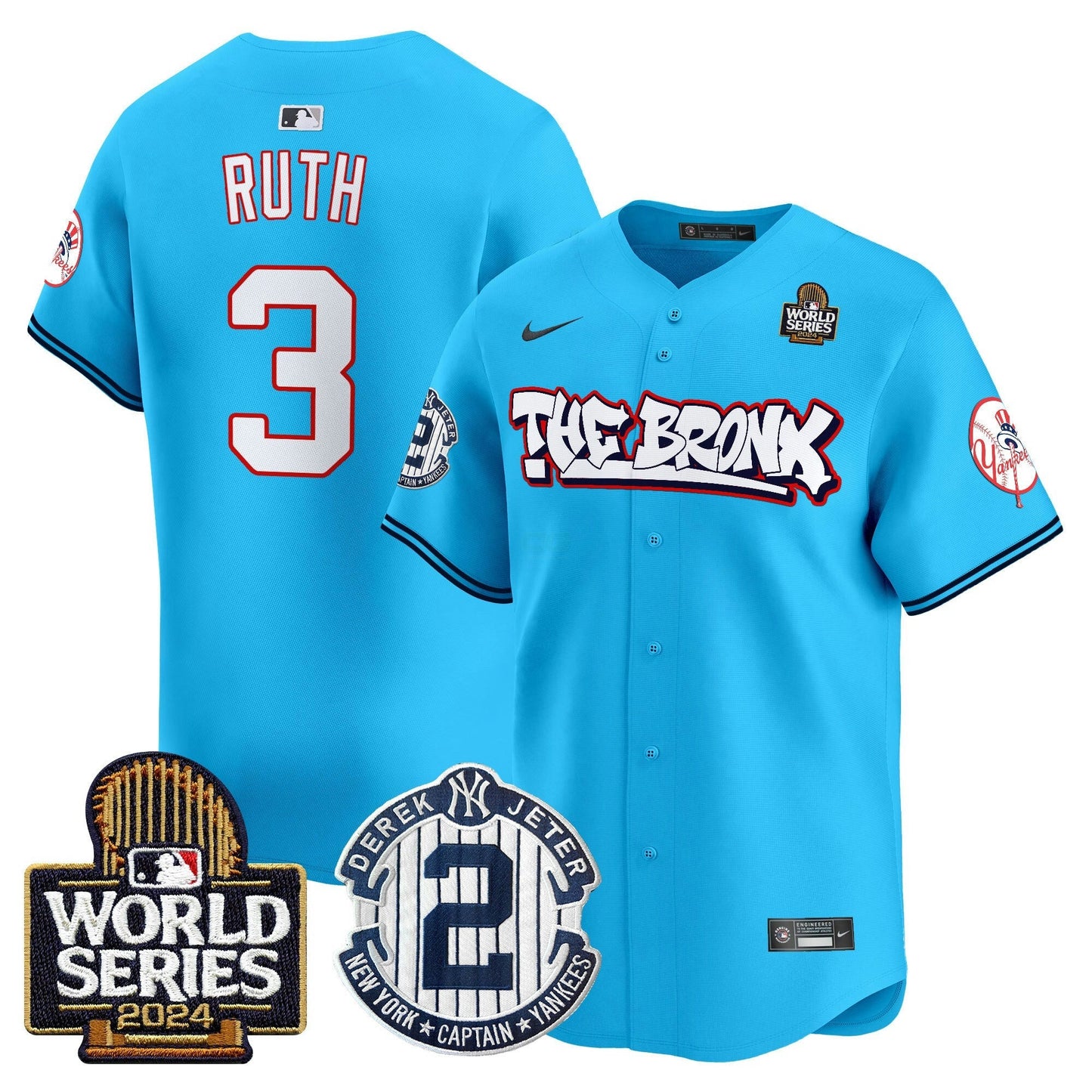 Camisa MLB Men’s The Bronx 2024 World Series Vapor Premier Limited Jersey V2