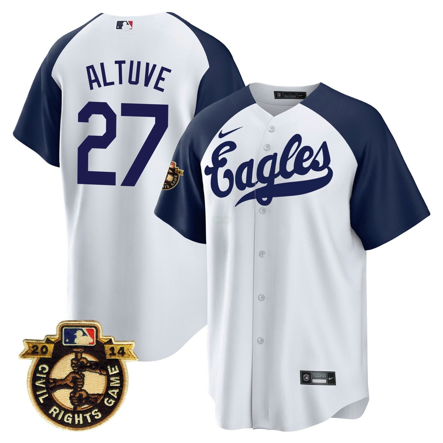 Camisa MLB Men’s Throwback 1950 Houston Eagles Jersey