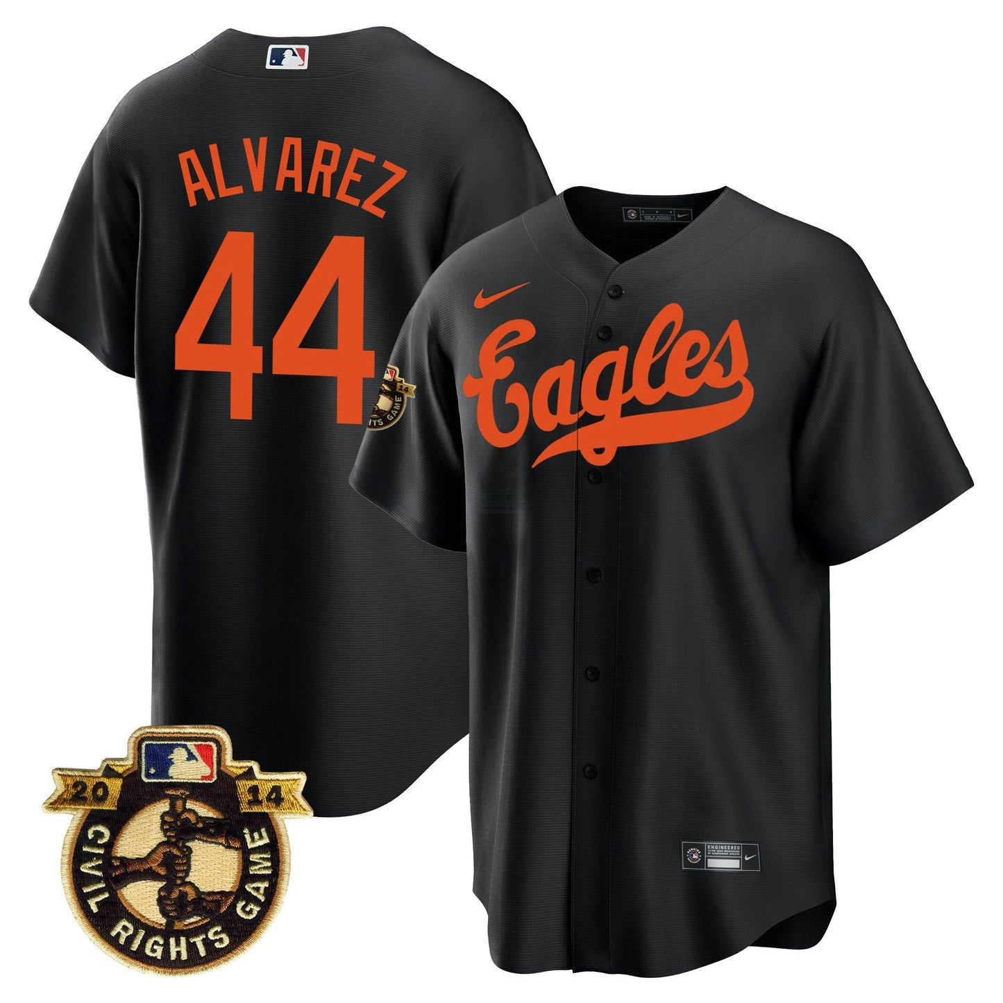 Camisa MLB Men’s Throwback 1950 Houston Eagles Jersey