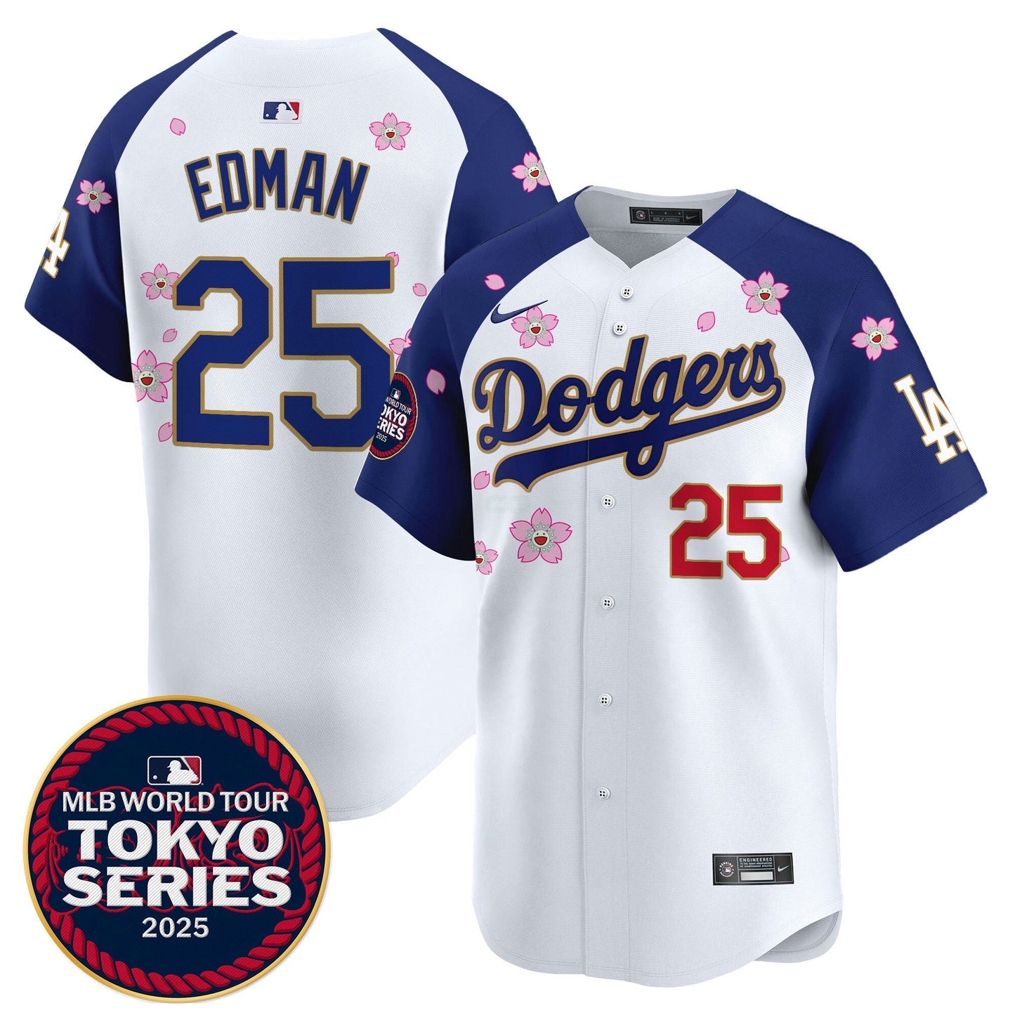 Camisa MLB Men’s Tokyo Series 2025 Dourada Trim Vapor Premier Limited Jersey – Stitched - Alternativa