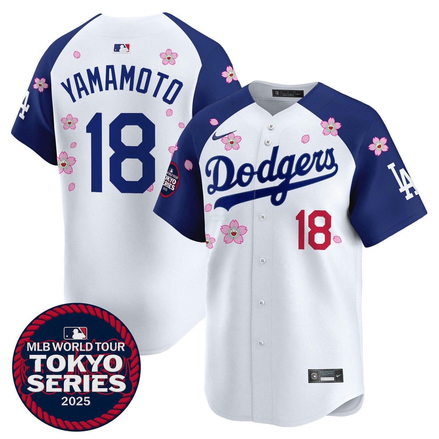 Camisa MLB Men’s Tokyo Series 2025 Vapor Premier Limited Jersey – Stitched