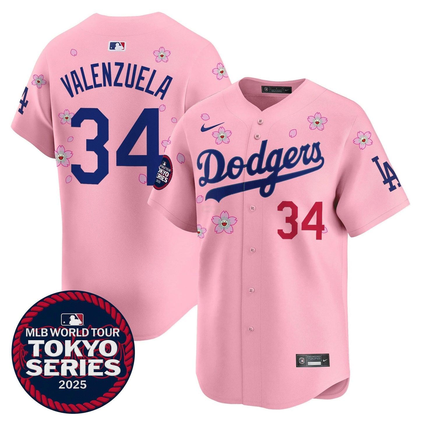 Camisa MLB Men’s Tokyo Series 2025 Vapor Premier Limited Jersey – Stitched