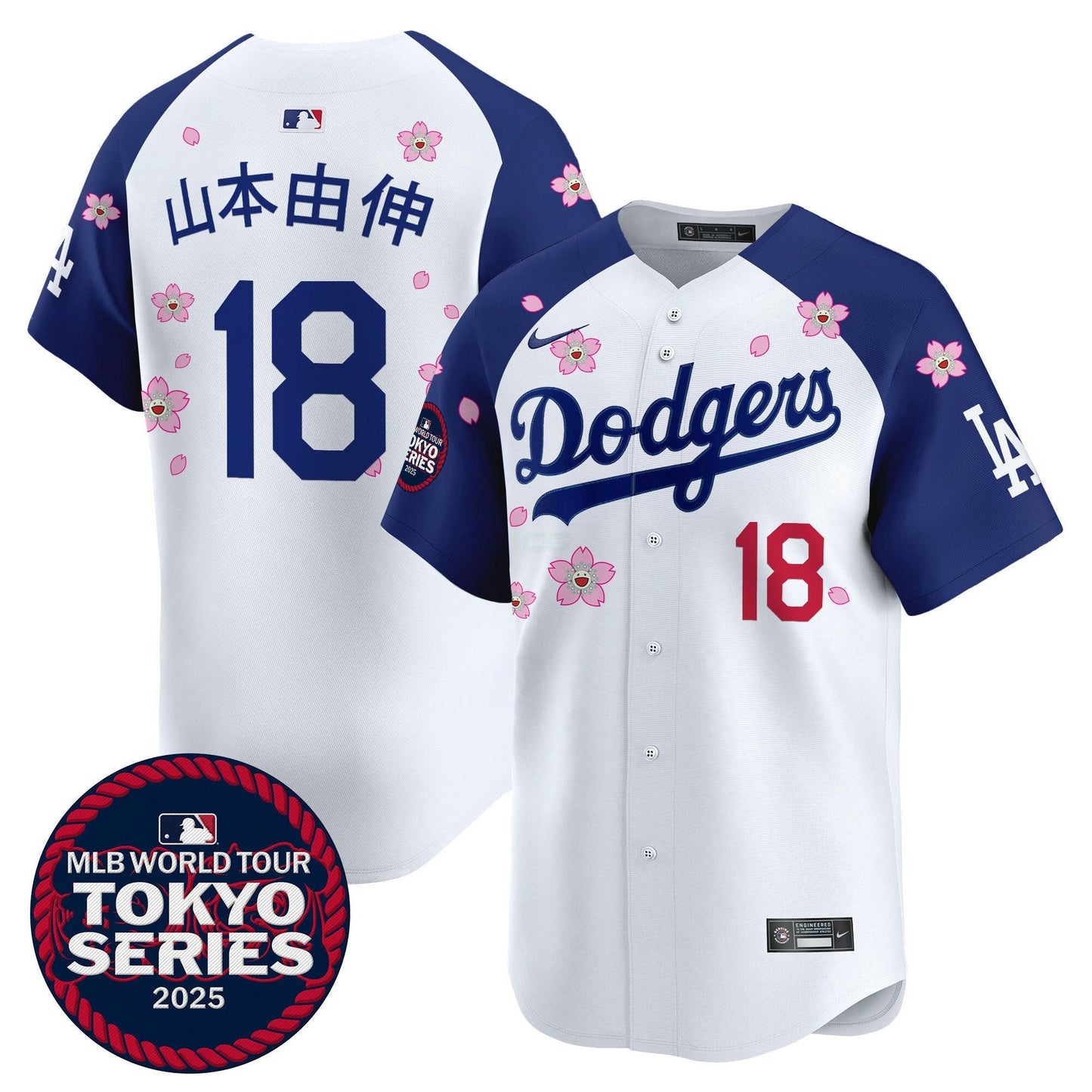 Camisa MLB Men’s Tokyo Series 2025 Vapor Premier Limited Jersey V2 – Stitched