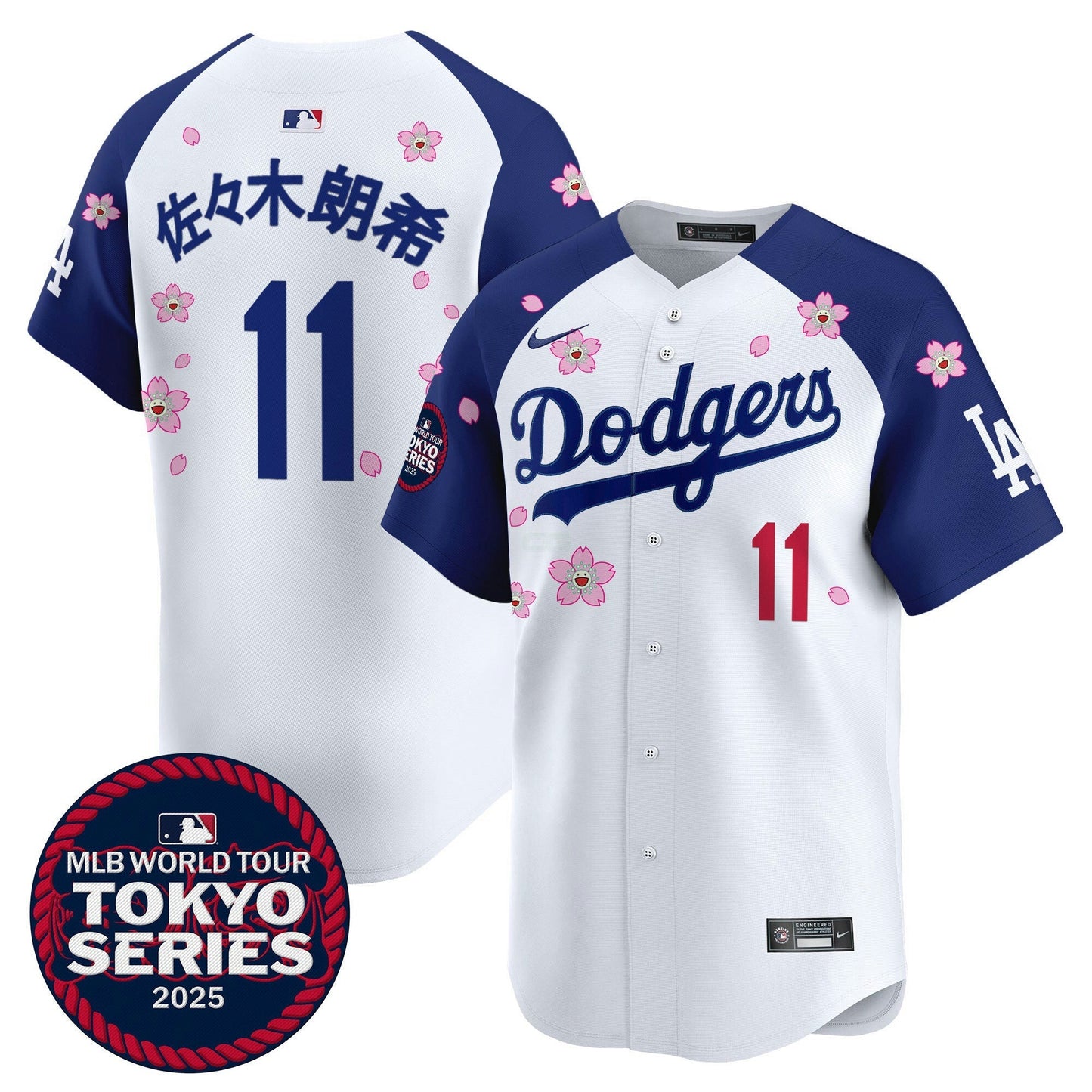 Camisa MLB Men’s Tokyo Series 2025 Vapor Premier Limited Jersey V2 – Stitched