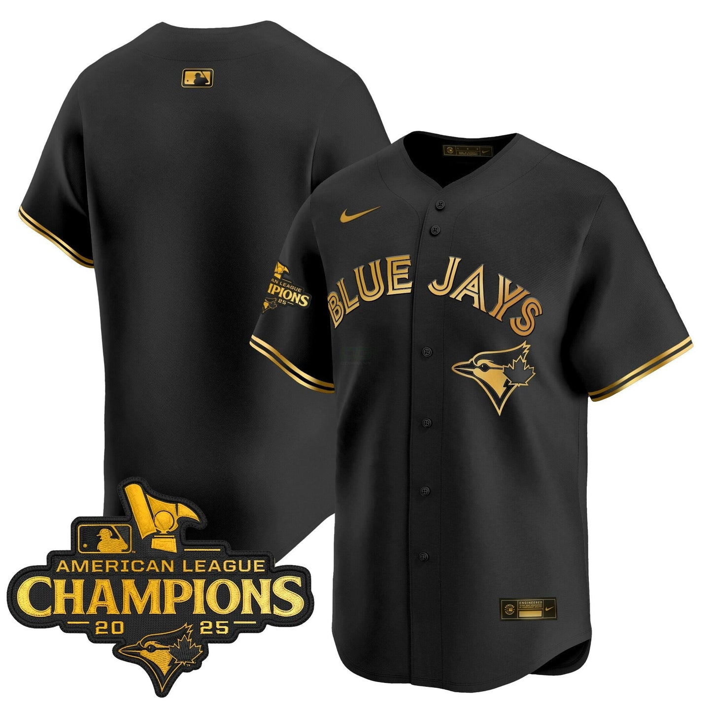 Camisa MLB Men’s Toronto 2025 American League Champions Vapor Premier Limited Jersey