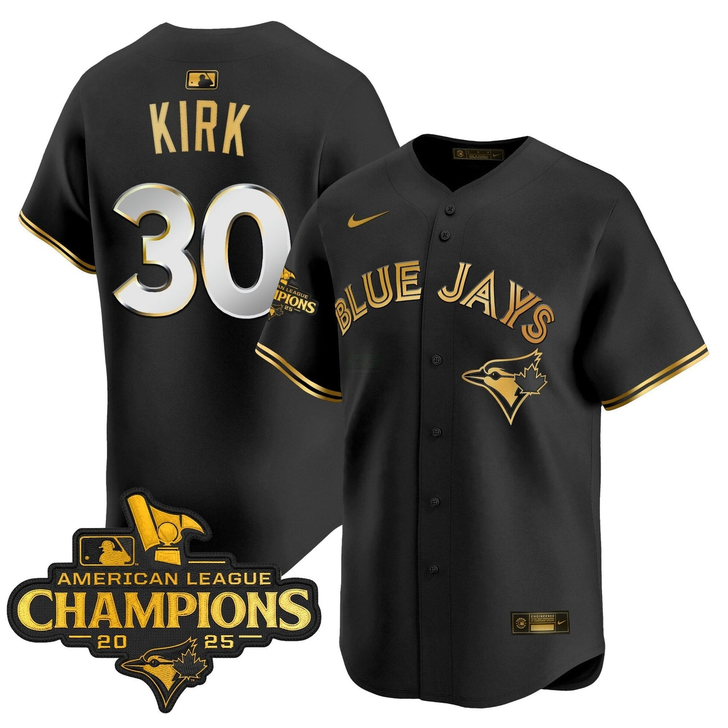 Camisa MLB Men’s Toronto 2025 American League Champions Vapor Premier Limited Jersey