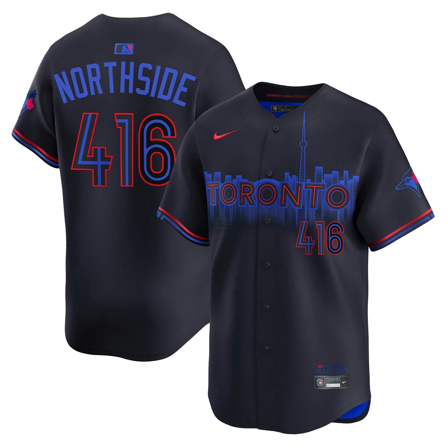 Camisa MLB Men’s Toronto 2025 Vapor Premier Limited Jersey