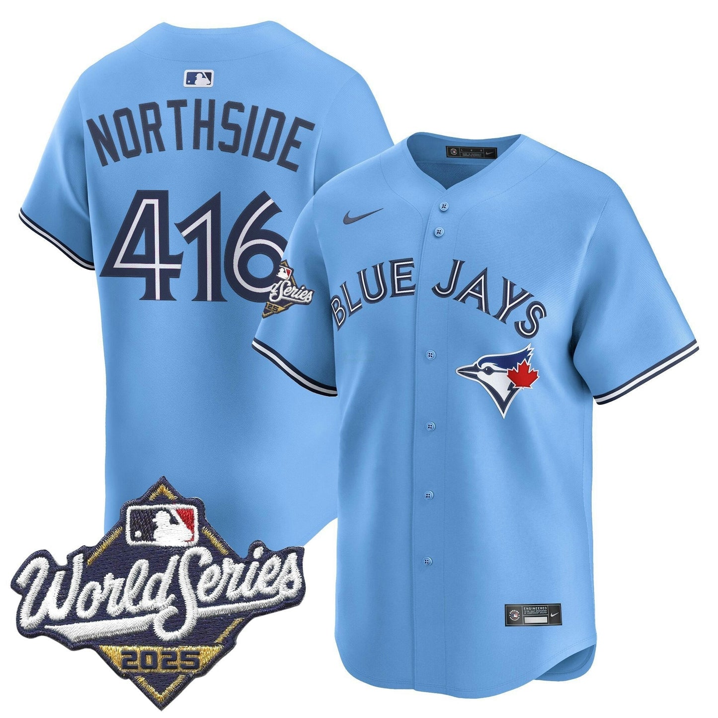 Camisa MLB Men’s Toronto 2025 World Series Vapor Premier Limited Jersey
